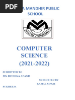 Computer Science Project of SQL