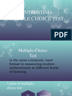 Contrusting-Multiple Test: Choice