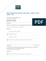 SAP Certified Development Specialist - ABAP For SAP HANA - Full