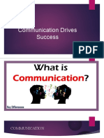 Communication Drives Success 2