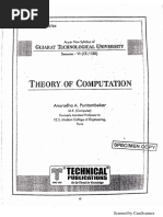 Theory of Computation Technical Book 2021