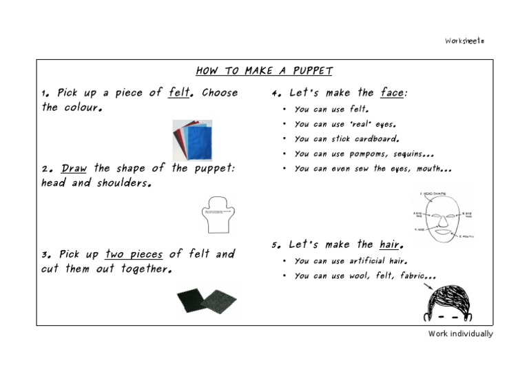 How to Make a Puppet: Step-by-Step Guide | PDF