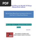 Quality Assurance Manual-Dima-Raad Bridge Project