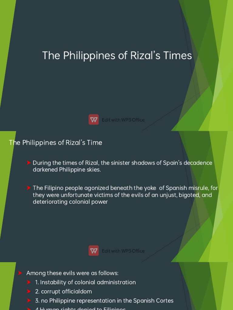Rizal Times - Philippines | PDF | Philippines | Spain