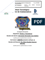 Actividad 6 - Investigación de Las Aplicaciones de Un Transistor BJT - Jose - Galdino - Hernandez - Hernandez