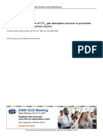 Modeling and Simulation of CO Gas Desorption Process in Promoted MDEA Solution Using Packed Column