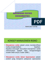 Manajemen Risiko Dokumentasi