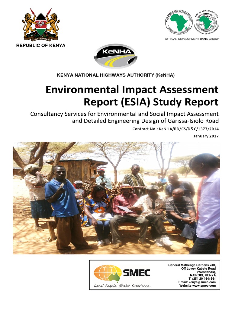 Esia 1340 Garisa Isiolo Esia Study Report Pdf