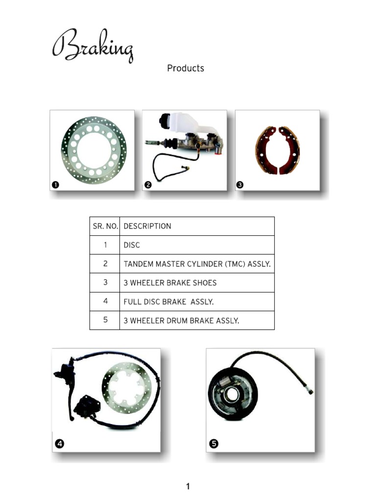 Endurance Parts Catalogue PDF