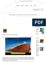 Corrosion On Ships and Countermeasures - Dwidaya Korosindo