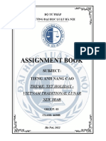 Assignment Book: Subject: Tieng Anh Nang Cao