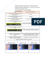 Movimiento semi-parabólico y aceleración gravitacional