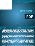 Curs 8 Stilul Gotic PP