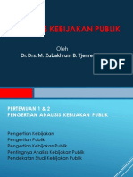 Analisis Kebiijakan Publik