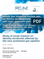 Estudo Dos Impactos Sociais Nos Territorios de Identidade Afetados Pelo Novo Gasoduto Sudoeste