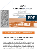 Exposicion en El Postgrado Unfv Lean Construction