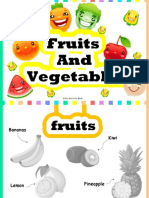 Quiet Book - Fruits and Vegetables
