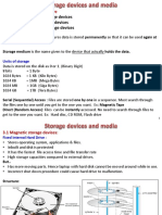 Unit 3 - Storage Devices and Media