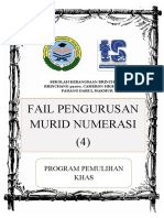 Fail Pengurusan Murid Numerasi (4) : Program Pemulihan Khas