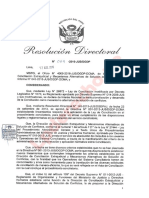 Resolucion Directoral 069 2016 JUS DGDP LP