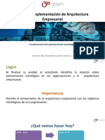 DISEÑO E IMPLEMENTACION DE ARQUITECTURA EMPRESARIAL S02.s1 Material