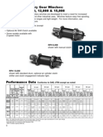 Hydraulic Planetary Gear Winches