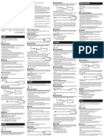 D-120F/J-120F: User's Guide Guía Del Usuario Mode D'emploi Guia Do Usuário Pedoman Pemakaian