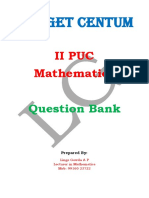 2nd Puc Maths Target Centum by Linge Gowda AP