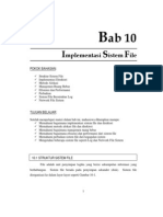 BAB-10 Implementasi Sistem File