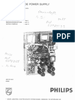 Philips Power Supply PE1204 and Scopofix MDP - Service Manuals