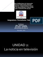 Periodismo Televisivo 2da.