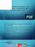Presupuesto General de Ingresos y Egresos Del Estado de Guatemala