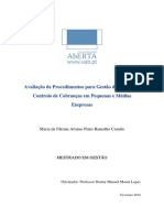 Gestão de crédito e cobranças em PME