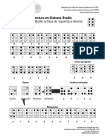 Lectura Braille 2014