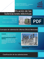 Clasificación de Las Subestaciones Eléctricas