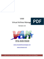 VAM-Virtual Airlines Manager Ver. 2.6 Date 27/NOV/2016