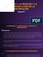 La Medición y La Gestión en La Era de La Información