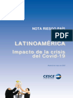 LATINOAMÉRICA - IMPACTO CRISIS COVID-19 - 8 mayo 2020