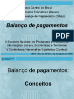 Balanço de Pagamentos: Banco Central Do Brasil Departamento Econômico (Depec) Divisão de Balanço de Pagamentos (Dibap)