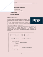 Tema 3 MODELO ENTIDAD RELACION 