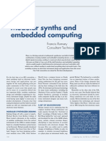 Modular Synths and Embedded Computing