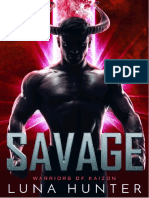 03 - Savage (Warriors of Kaizon) Luna Hunter