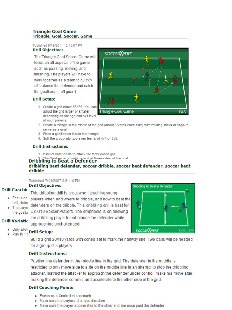 Football Drills | PDF