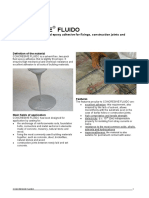 Concresive Fluido: Two-Pack Solvent-Free Fluid Epoxy Adhesive For Fixings, Construction Joints and Anchorages