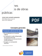 Adicionales de Obra