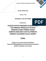 Etapas en La Construccion de Interfaces - Fases de La Metodologia para Construccion de Interfaces Graficas Centradas en El Usuario