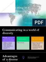Session 3: Communicating in A World of Diversity: PHD (C) Valeria Puga Álvarez