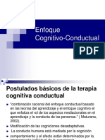 Enfoque Cognitivo Conductual