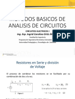 MÉTODOS BÁSICOS DE ANÁLISIS DE CIRCUITOS