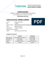 ISFDyT 52 - CONCURSOS 07, 08, 09 y 10 DE 2022 - INGLÉS - PARA DIFUSIÓN